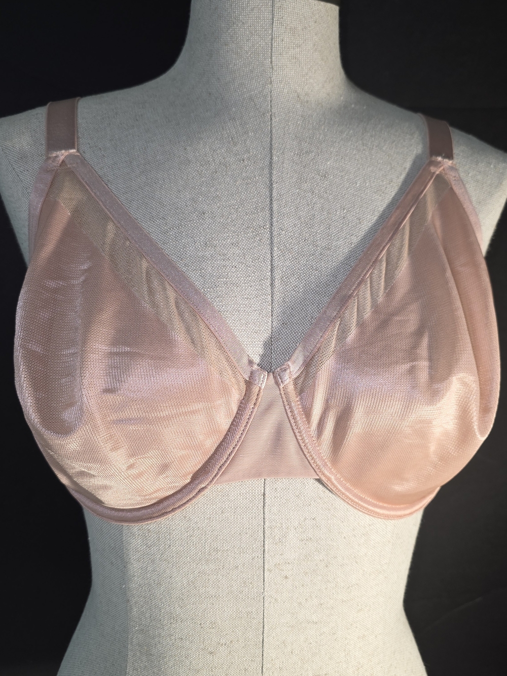 Soma Unbelievable Lift Perfect Coverage Blush Sheer Underwire Bra X-way Strap